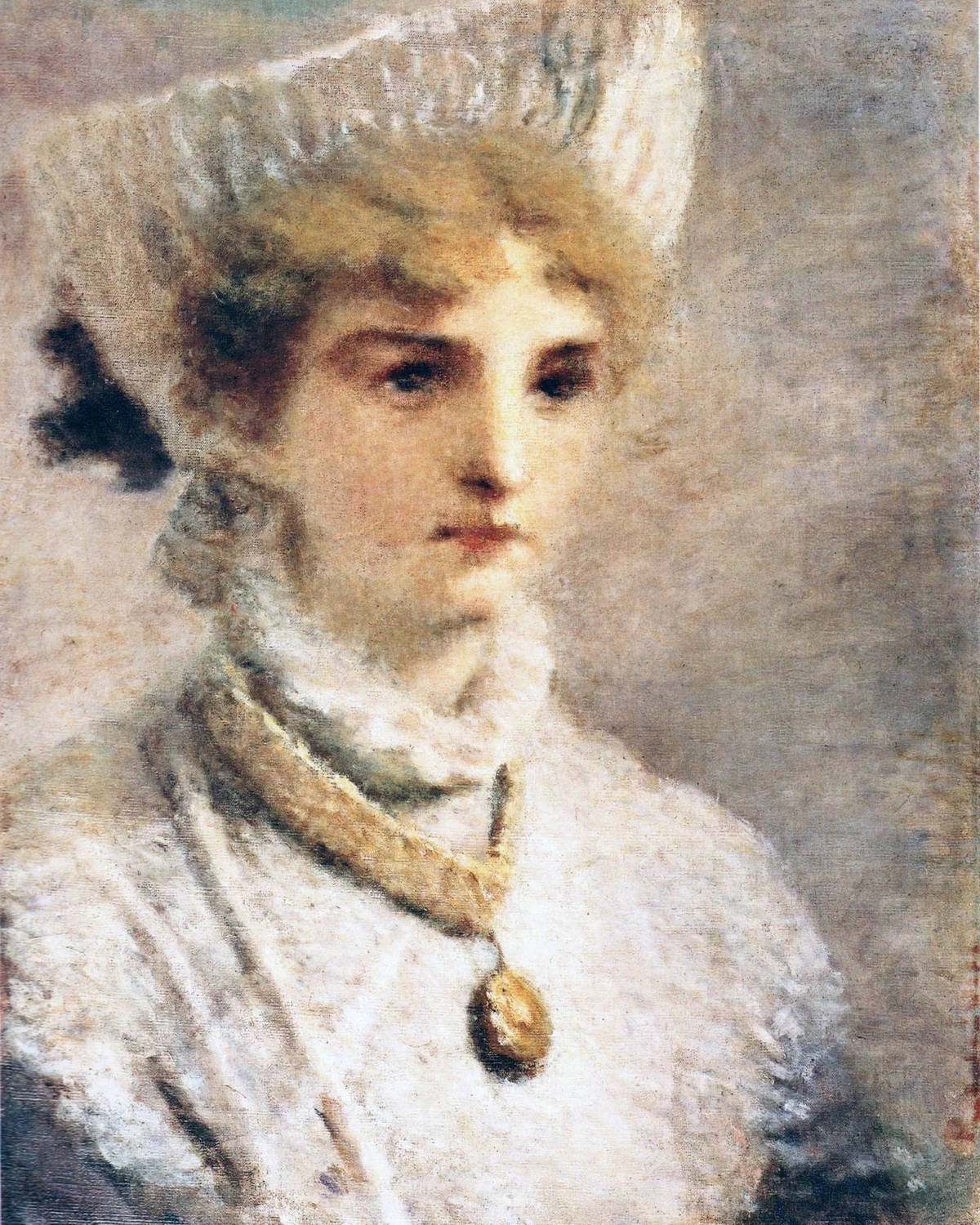 Giovinetta in bianco - Galleria d’Arte Moderna, Milano